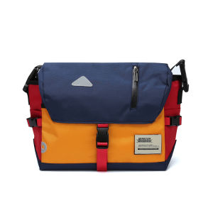 Shoulder Messenger Bag Mens Trendy Student Schoolbag Canvas Casual Ins DSLR Camera Bag Mens Backpack Poor Bag