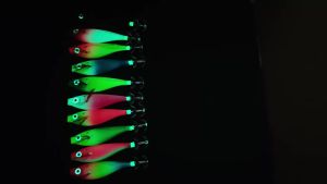 3pcs 10cm Glow Squid Jig Hook Fishing Lures Cuttlefish Saltwater Luminous Shrimp Fishing Accessories Shrimp Baits