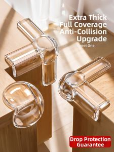 HIHUCUN | Corner Protective Cover Transparent Soft Silicone