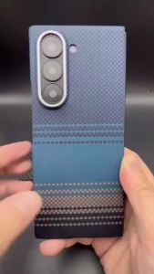 Real Carbon Fiber Ultra Slim Tough Magnetic Case For Samsung Z Fold 8 Ultra 7 For Magsafe Charging Aramid Fiber Shockproof Cover