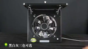 High Safety 10-Inch Exhaust Fan with Cover – Professional Stainless Ventilator Adjustable Speed Hatch Type with Oil Catcher  Easy Access Switch Durable for Kitchen and Home – Designed for Philippines