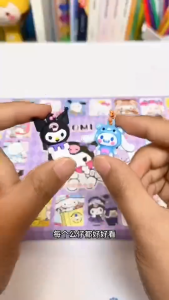 Blind Box Sanrio Gantungan Kunci Gantungan Lotso 40 Holes Disney Keychains Box Blind Surprise Hadiah