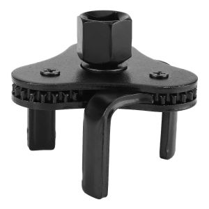 Bộ Cờ Lê Tháo Lọc Dầu 3 Hàm Màu Đen Bằng Thép Có Thể Tháo Rời Kích Thước 53-108mm Dùng Cho Lọc Kim Loại