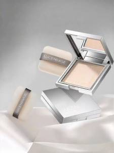 TOUZHEN Matte Finish Setting Powder Compact Oil Control Long-Lasting Waterproof Sweatproof