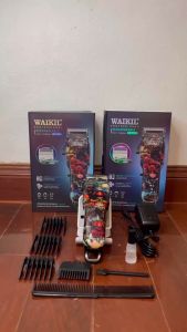WAIKIL การประกันคุณภาพ ของแท้WL-6065 ปัตตาเลี่ยนไร้สายปัตตาเลี่ยนไร้สายกรรไกรทรงกรวยเดิมสำหรับช่างทำผมและช่ แบตตาเลี่ยน กันน้ำ ตัดผม ตกแต่งเคราจอน