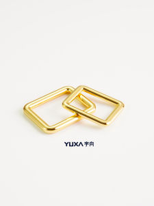 Handmade Leather Bag Repair Kit Square Clasp True Gold Plated DIY Sewing Home Fabric Accessories Chinese Origin Y018 Model