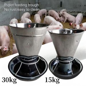Viddavet Stainless Sow Feeder with 2 pcs galvanize doorlock Sow feeder stainless for pig stainless sow feeder sow feeder
