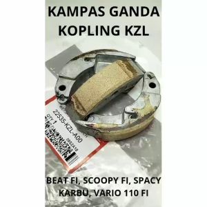 KAMPAS GANDA / KOPLING KZL BEAT FI SCOOPY FI VARIO110 FI SPACY KARBU BERKUALITAS ASLI ORIGINAL HONDA