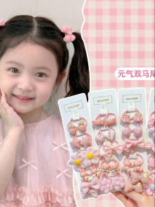 DUBAO | Non-harmful Hair Cute Cartoon Bow Hair Accessories