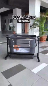 Crolla Anya Smart Electrical Swing Baby Bed 0-15kg | 0-3years