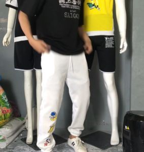 Quần nỉ nam quan dài thu đông mặc nhà ống bo và ống suông vải nỉ bồng dày dặn siêu ấm size 40-68kg - xuongniTNT