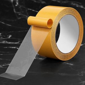 Ultra-Thin Clear Double Sided Tape For Rug FixedDIY CraftsPosterArtsFixed ClothesPaste PhotoScrapbookGift WrapWoodworker