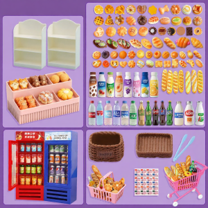 Mini Realistic Play Supermarket Toy