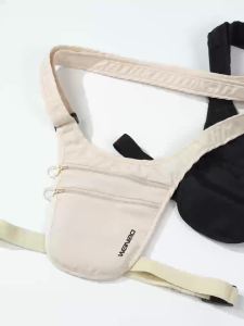 【隐形防盗】防盗腰包护照证件钱包多层出国旅行贴身隐形防偷抽拉式斜挎手机包[stealth theft prevention] anti theft Bodypack passport certificate wallet multi-layer overseas travel close fitting invisible anti theft pull type cross car mobile bag