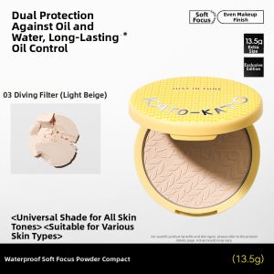 Kato | Waterproof Oil-control Long-lasting Makeup Setting Pressed Powder