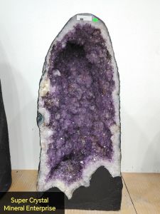 Natural High Grade Brazil Amethyst Cave Ornament