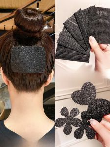 2026 New Sticky Hairline Stickers Womens Large Size Magic Hair Accessories Adult Hair Decorations Outlined Fashion