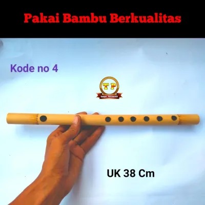 Grosir suling bambu 4 lubang 6 lubang seruling Sunda dangdut