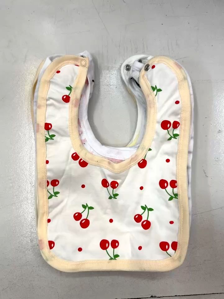 Happy baby Sale Baby Boy Girl Brand Cotton Bibs Drool Pad Saliva Towel Burp Cloth Feeding Newborn Babies Kids Bib