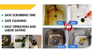 Multipurpose Electric Drill Brush Kit: A Durable Solution for Household Cleaning