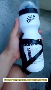 hiking bike bicycle cycling drink jug water bottle w/ dust cover aiment Bottle+Bottle Holder 750ML