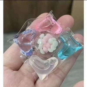 Limited promotion 150pcs 5in1 Laundry Gel Pods Beads Detergent Booster Laundry Lasting Fragrance Gel Liquid Dissolve Pod Sabun Basuh Baju Wangi