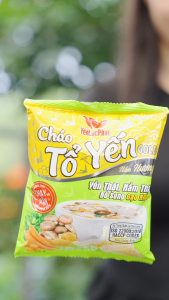 30 gói/ thùng cháo CHAY cháo tổ yến Gold vi nấm hương cháo ăn liền dinh dưỡng cho trẻ em người lớn B Food