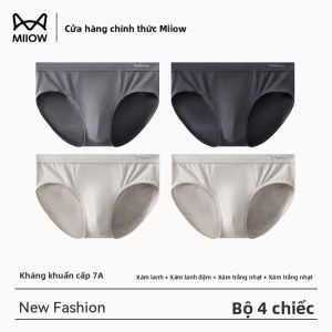 Quần lót nam MiiOW làm bằng vải cotton thoáng khí cỡ lớn thoải mái