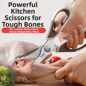 Multifunctional Stainless Steel Kitchen Scissors