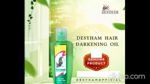DESYHAM HAIR DARKENING HERBAL OIL 125ML FOR LONG LUSTROUS HAIR