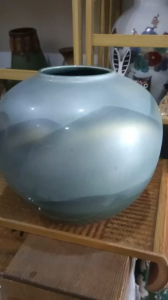 Bình hoa/trang trí kutani gốm Nhật🎌