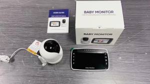 TOP NEWS 4.3Inch IPS Screen Wireless PTZ Intercom Baby Monitor Temperature Display Nanny Cam Long Distance Baby Sitter Camera