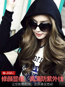 2026 New Style Polarized Sunglasses Womens UV Protection Fashionable Korean Version Large Frame round Face Sunglasses