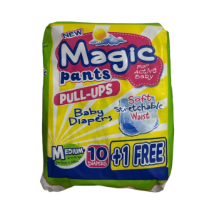 Magic Pants Baby Diapers Medium 10