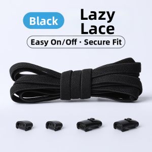 XIANZHAO | Elastic No-Tie Shoelaces for Kids and Adults White