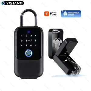 TTlock Smartkey Lock Box Home Key Wireless Smartlock Box Electronic Key Box App Digital Code Bluetooth Key Safe Padlock for Host