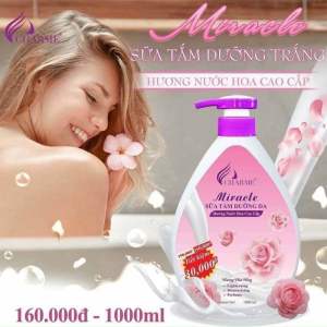 [MIỄN PHÍ GIAO HÀNG VÀ TẶNG NƯỚC HOA] sữa tắm dưỡng da 1 lít