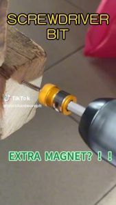 Black Hardware Electric Impact Screwdriver Hex Shank Drill Bit Magnetic Ph2 Mata Elektrik Skru Driver Magnet Bunga Tools