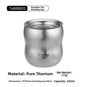 Tiartisan | Titanium Portable Tea Tumbler