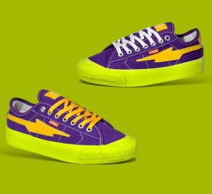 Sepatu Pria Wanita XternalStepSure Mitterns Storm Low Purple Matcha Casual Canvas