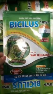 Độ Đôi Chế Phẩm Trừ Sâu Xanh Sâu Đục Thân Sâu Cuốn Lá - Bicilus KèmSiêu Loang Trãi