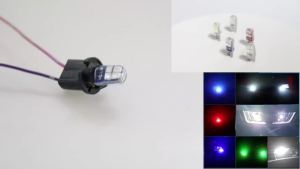 KEVANLY | 6 Bóng Đèn LED COB T10 W5W Cho Ô Tô Đèn Đọc Sách Đèn Biển Số Đèn Chạy Ban Ngày Đèn Báo Hiệu Đèn Trang Trí Nội Thất Xe Hơi