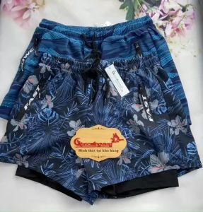 Quần đùi thể thao nam có xịp quần short nam túi zip M111
