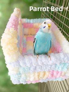 VOA | Parrot Hammock Bird Nest Stand Toy  Warm Fleece Sleeping Nest