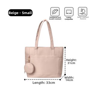 AUDPIGET | Large Capacity Multi Compartment Tote Computer Bag 14inch