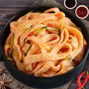 Handmade Shaanxi Beef Tendon Noodles Cold Skin No Cooking Required Convenient Fast Food Cold Tossed Salad Dry Goods Spicy Ingredients Commercial Use