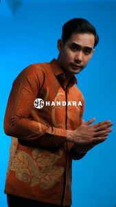 HANDARA BATIK RANACOTTA HB-240: Atasan Baju Kemeja Batik Premium Pria