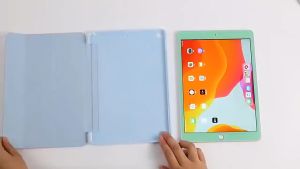 Ốp Lưng Cho Apple IPad Air 1-5 IPad Mini 1-6 Ốp Lưng 9.7 10.2 10.5 Funda Slim Folding Stand Từ Tính Tự Động Đánh Thức Giấc Ngủ Ốp Lưng Silicone TPU Cho IPad 10th Ốp Thông Minh Mềm Cho IPad Air 2020 Pro 11 2022 Air 5 4 10.9