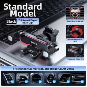 BASEUS | Vent Mounted Car Phone Holder Multi-functional