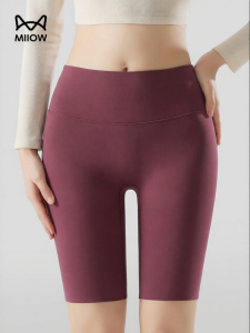 MiiOW | Thigh Anti-chafing Anti-peek Safety Shorts Five Points No Mark Non-rolling Edge